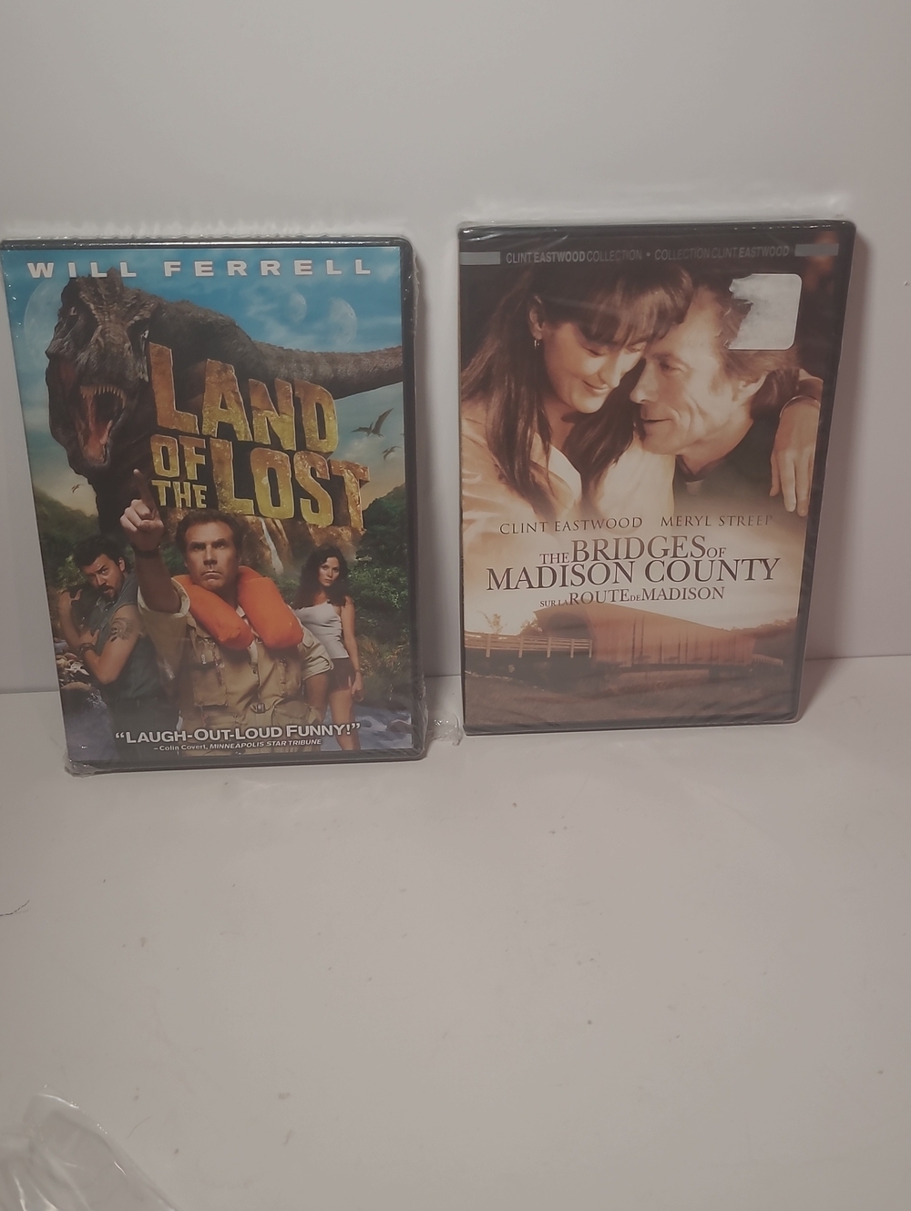 Will Ferrell - Land of the Lost (Blue) DVD and The bridges of Madison